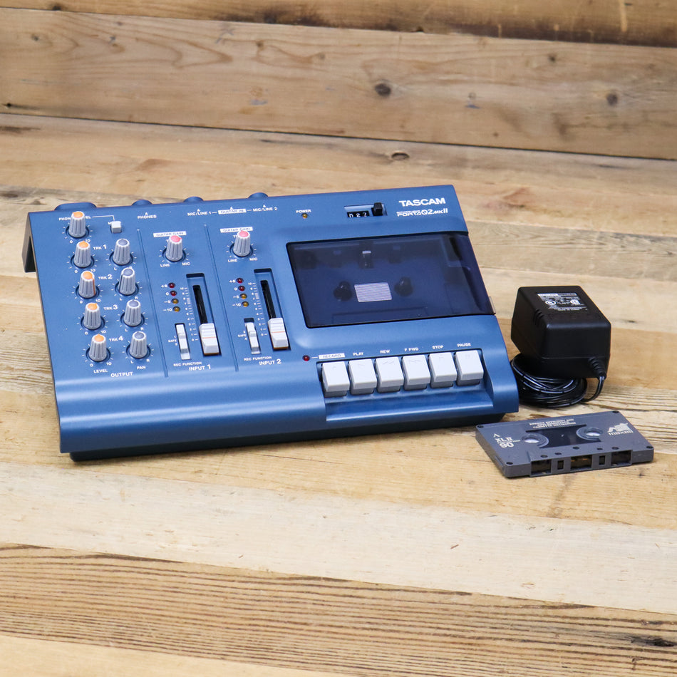 Tascam Porta02 MKII Ministudio Analog Cassette Recorder