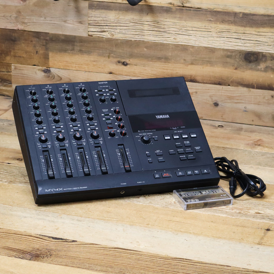 Yamaha MT4x Analog 4-Track Cassette Tape Recorder