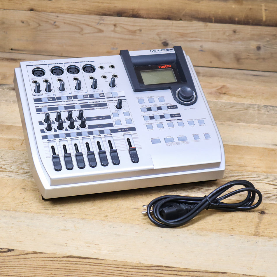 Silver Fostex MR-8HD Digital Multitrack Recorder