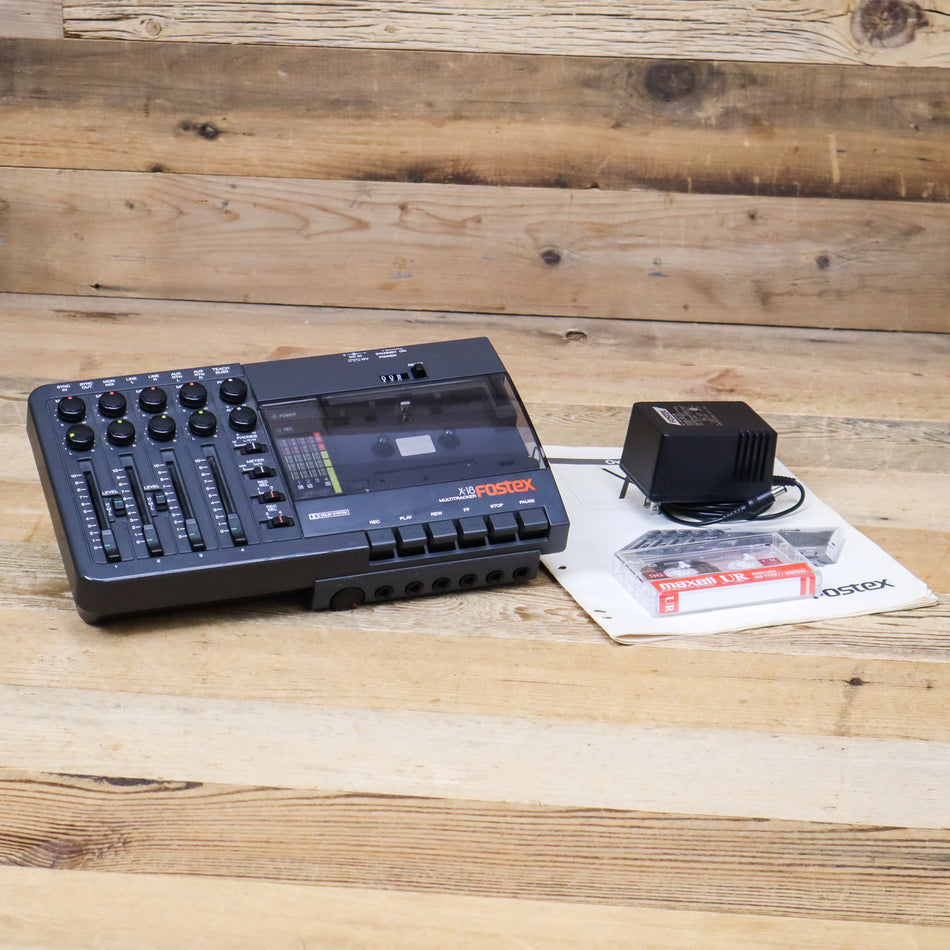 Fostex X-18 (X18) Analog Cassette Tape Multitrack Recorder