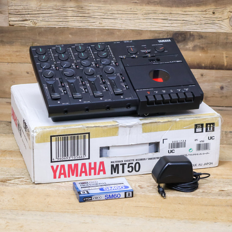 Yamaha MT50 Analog 4-Track Cassette Tape Recorder