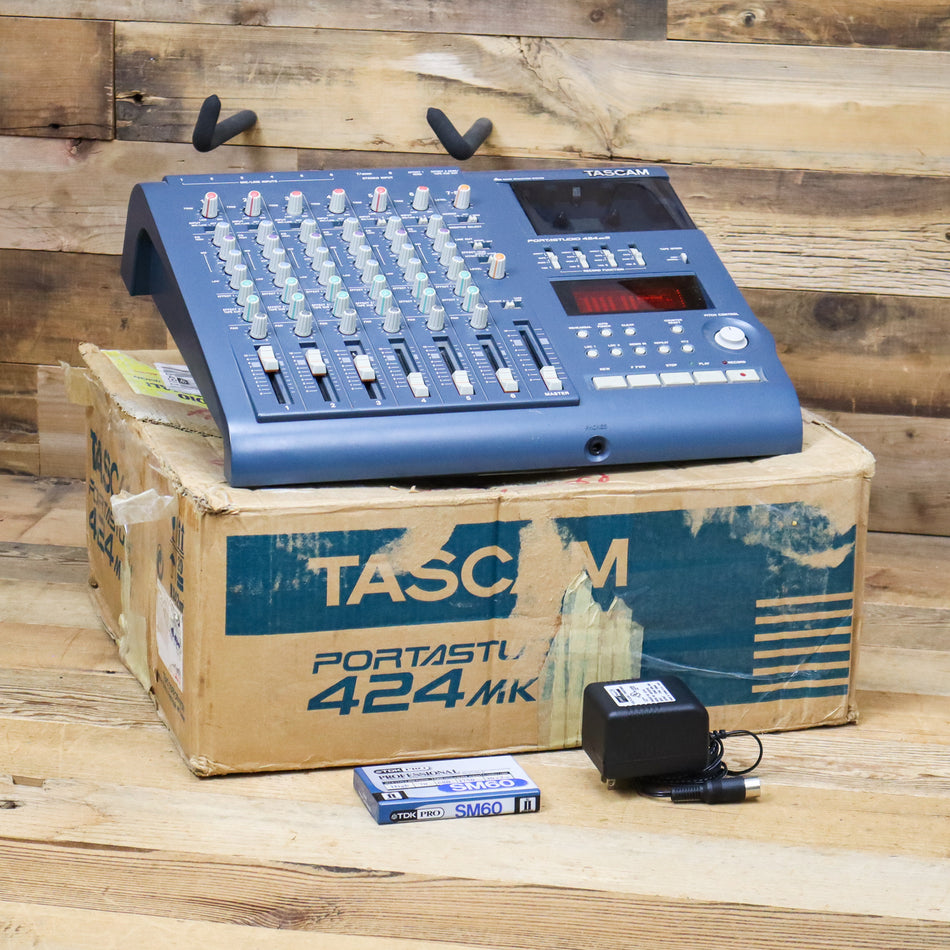 Tascam 424 MK3 Portastudio 4-Track Analog Tape Cassette Recorder