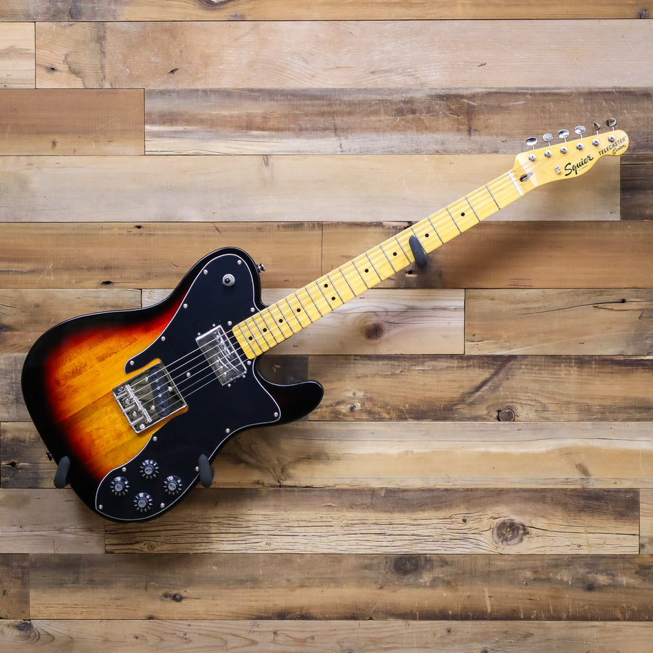 Squier Classic Vibe '70s Telecaster Custom Electric Guitar, 3-Color Sunburst