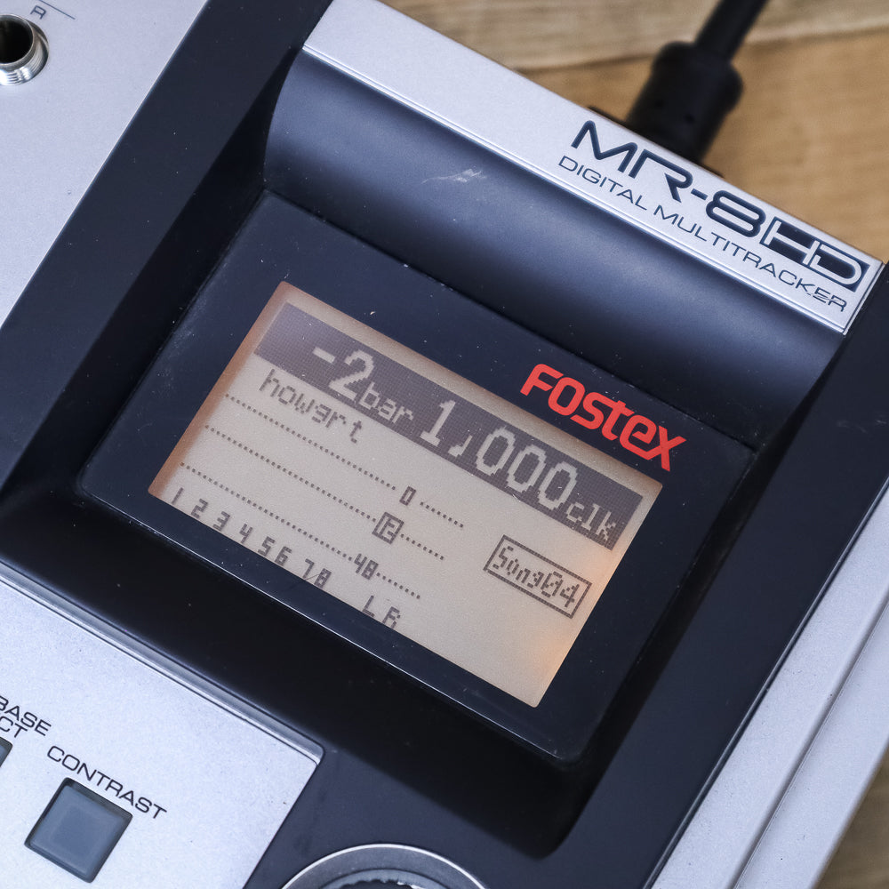 Fostex sold MR-8HD Digital Multi-track Recorder - Silver