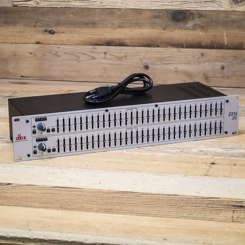 DBX 231S Dual 31-Band Graphic Equalizer