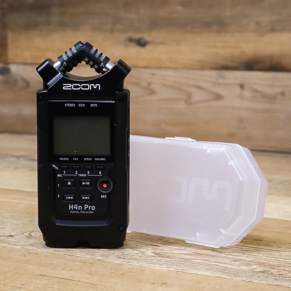 Zoom H4N Pro All Black Digital Handheld Recorder