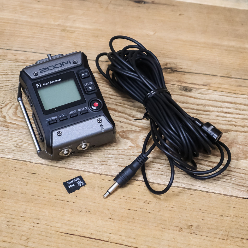 Zoom F1-LP F1 Field Recorder & Lavalier Microphone