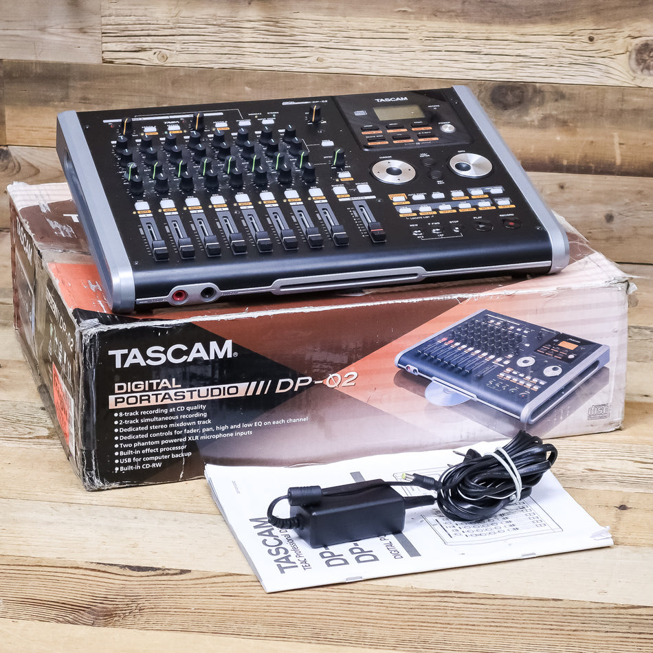 Tascam DP-02 Digital PortaStudio Multitrack Recorder