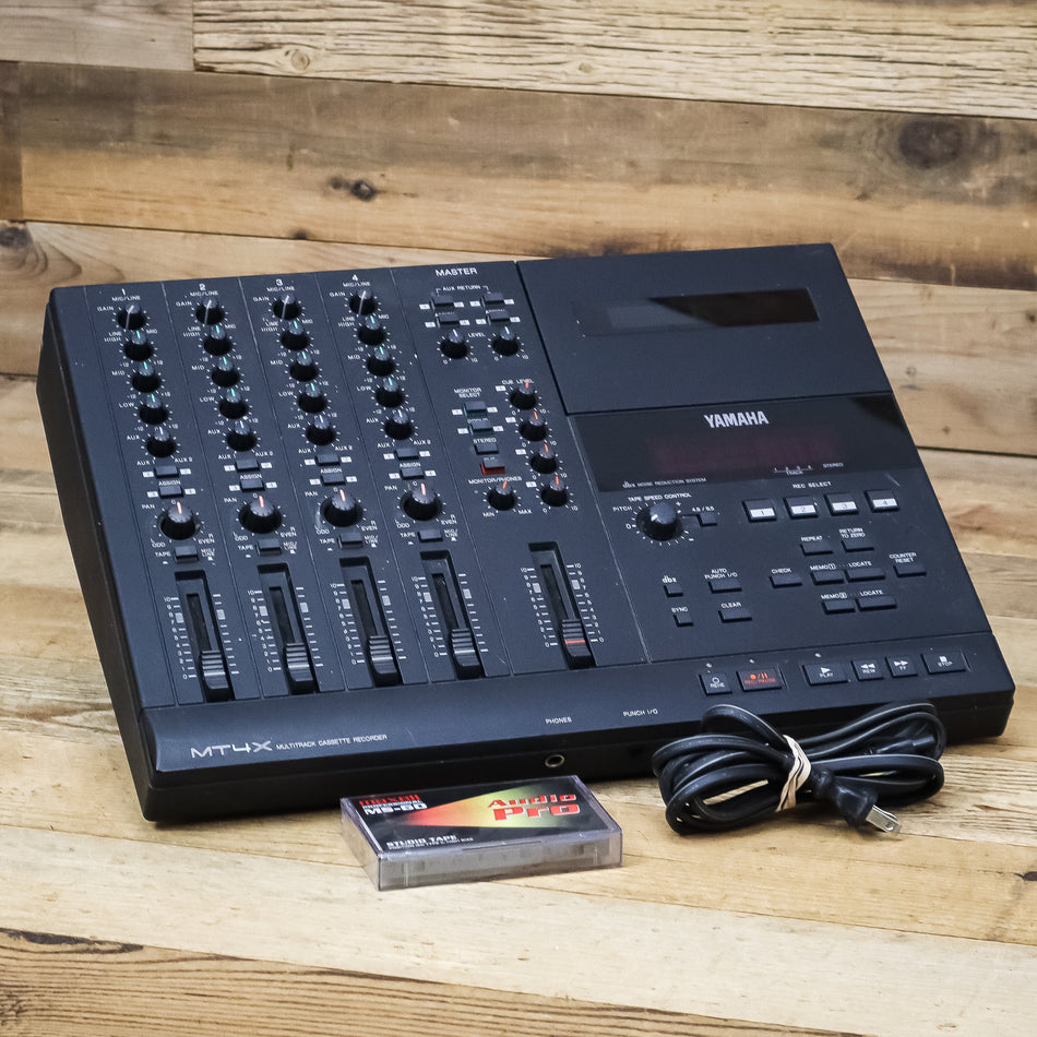 Yamaha MT4x Analog 4-Track Cassette Tape Recorder