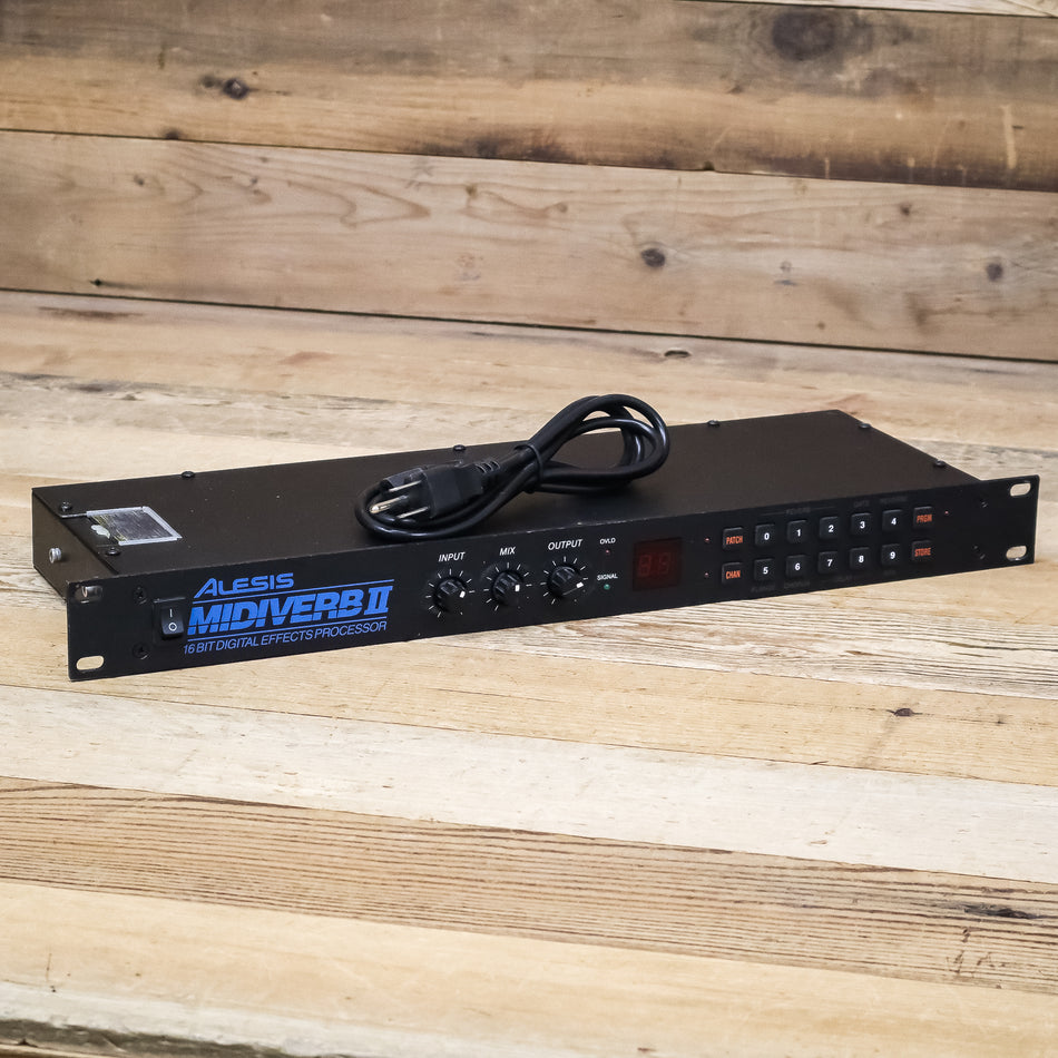 Alesis Midiverb II Reverb Effects Processor with Power Mod