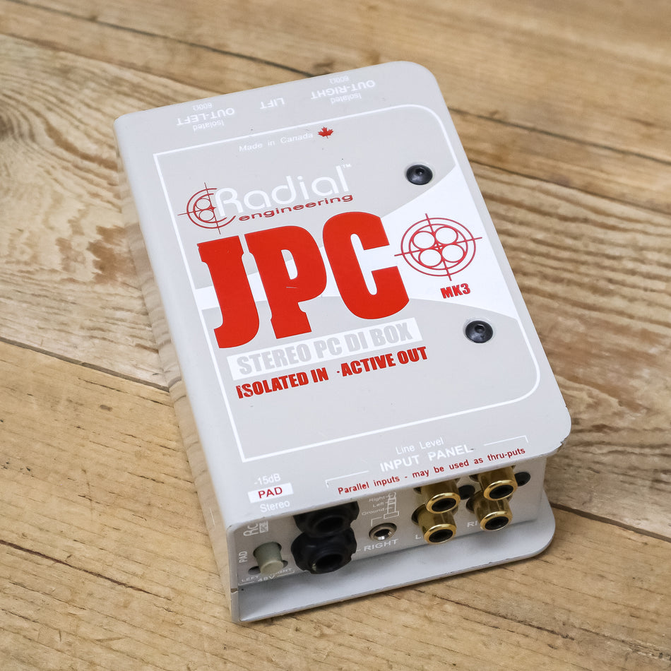 Radial Engineering JPC Stereo PC Computer Direct Box