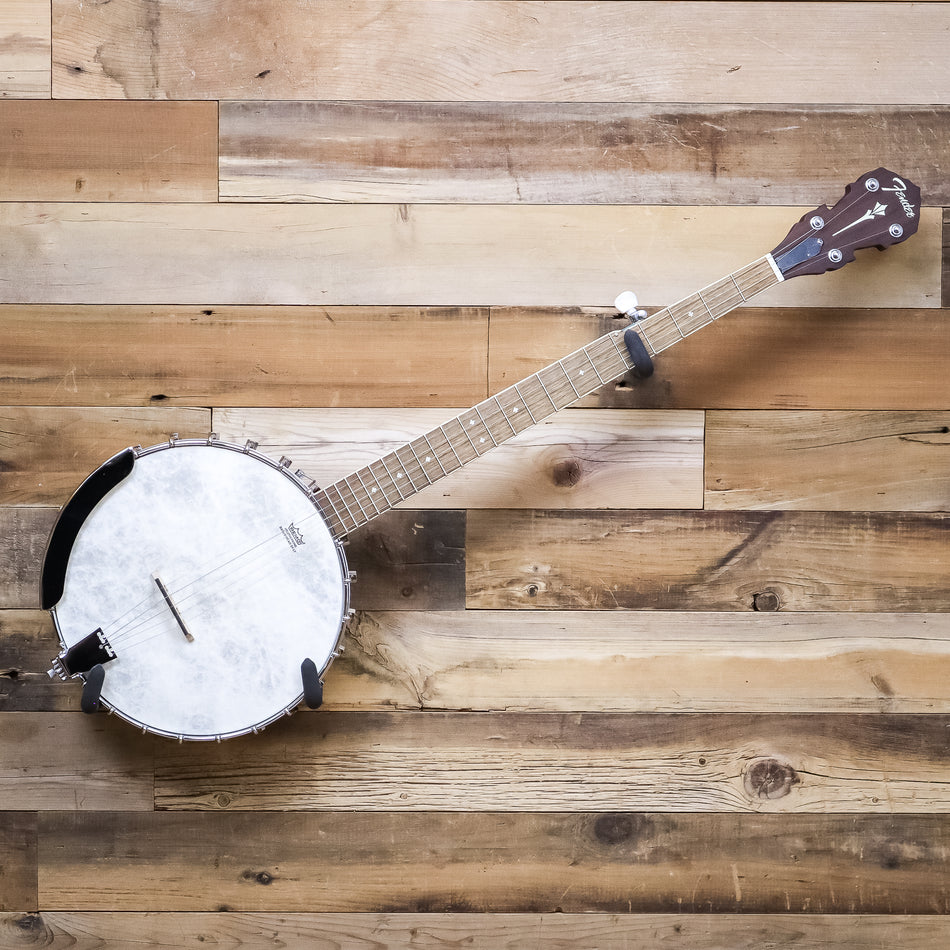 Fender Paramount PB-180E Open-Back Banjo Mahogany, Natural