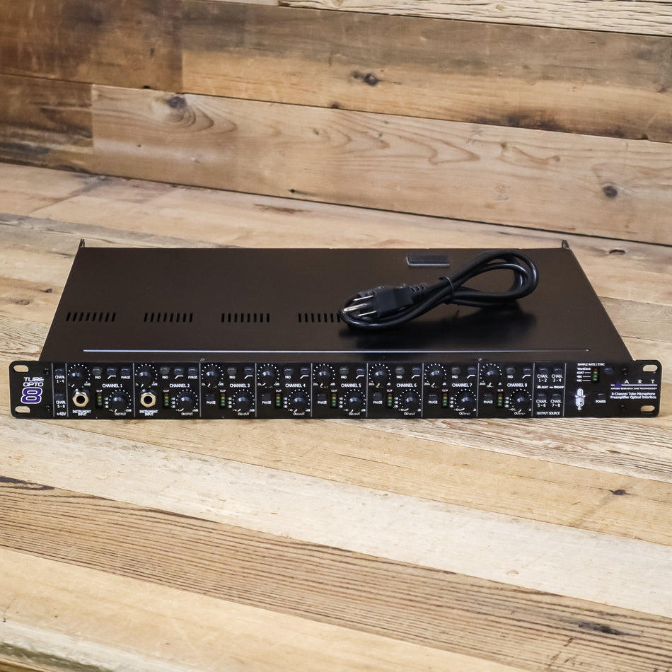 ART TubeOpto 8 8-Channel Tube Mic Preamp System with Minor Issue