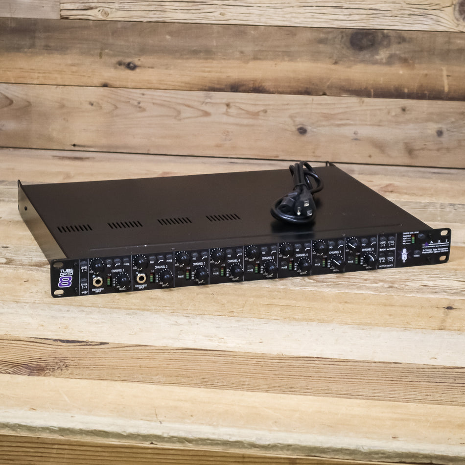 ART TubeOpto 8 8-Channel Tube Mic Preamp System