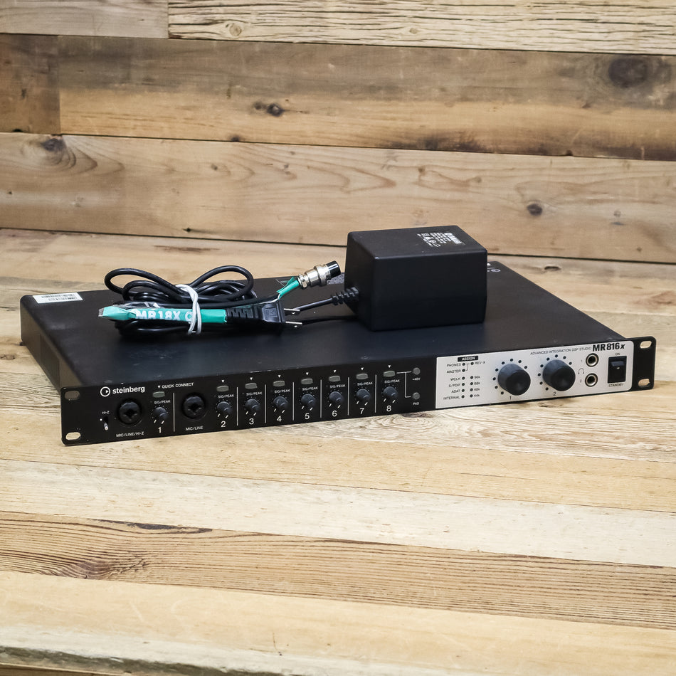 Steinberg MR816 X 16-in/16-out FireWire Audio Interface