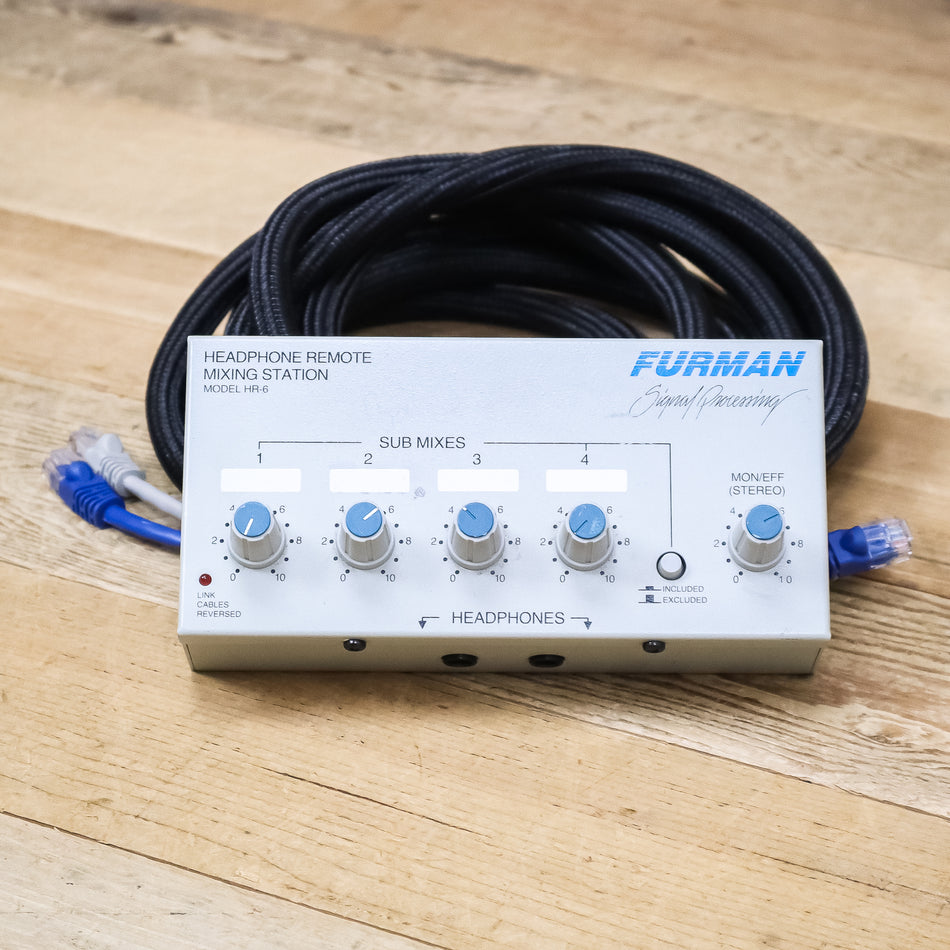 Furman HR-6 Personal Headphone Mixer