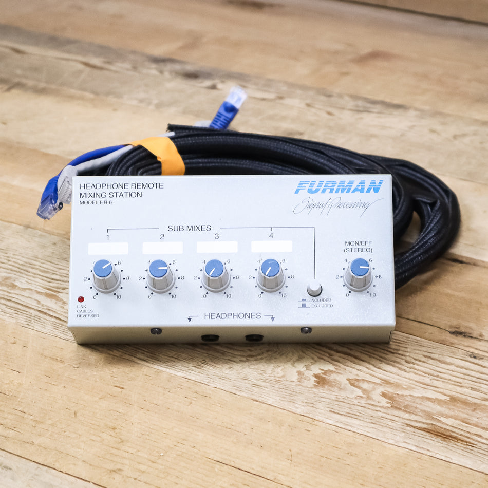 Furman HR-6 Personal Headphone Mixer