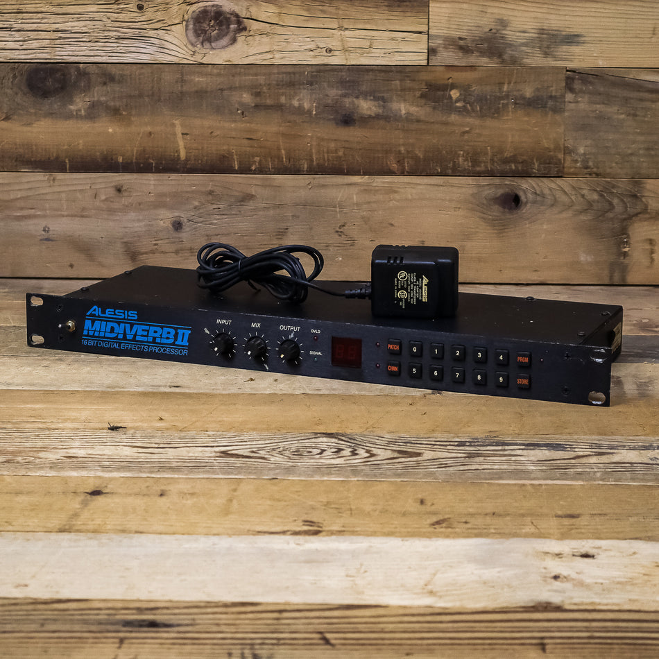 Alesis Midiverb II Reverb Effects Processor with Power Mod