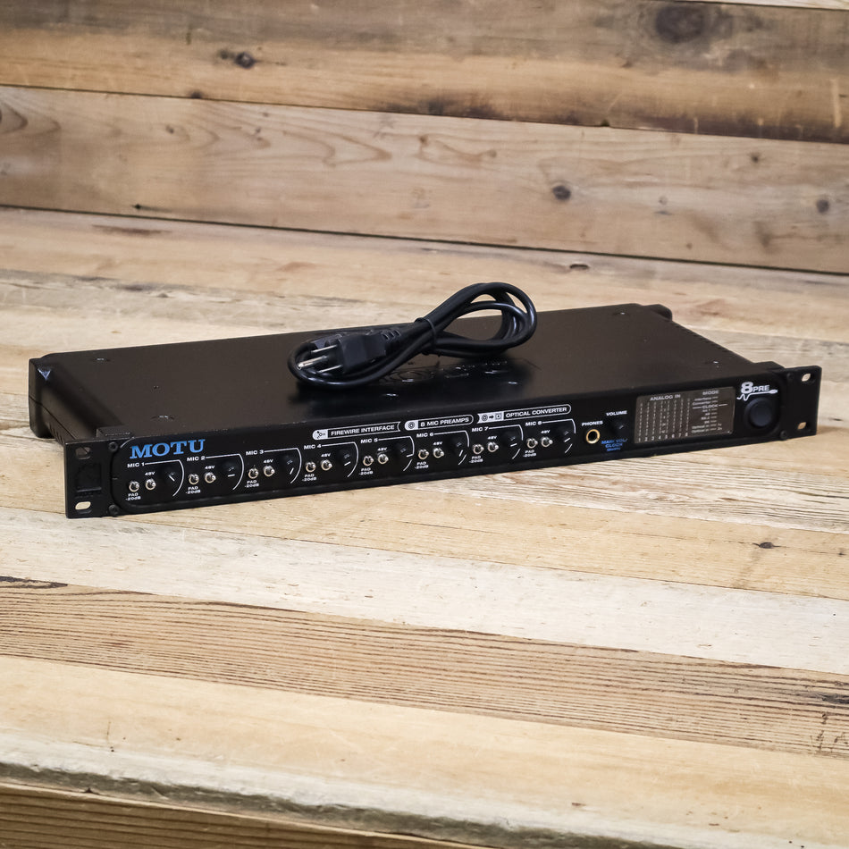 MOTU 8Pre (8-Pre) Firewire Audio Interface