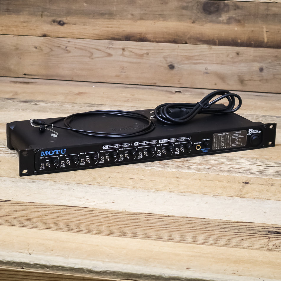 MOTU 8Pre (8-Pre) Firewire Audio Interface