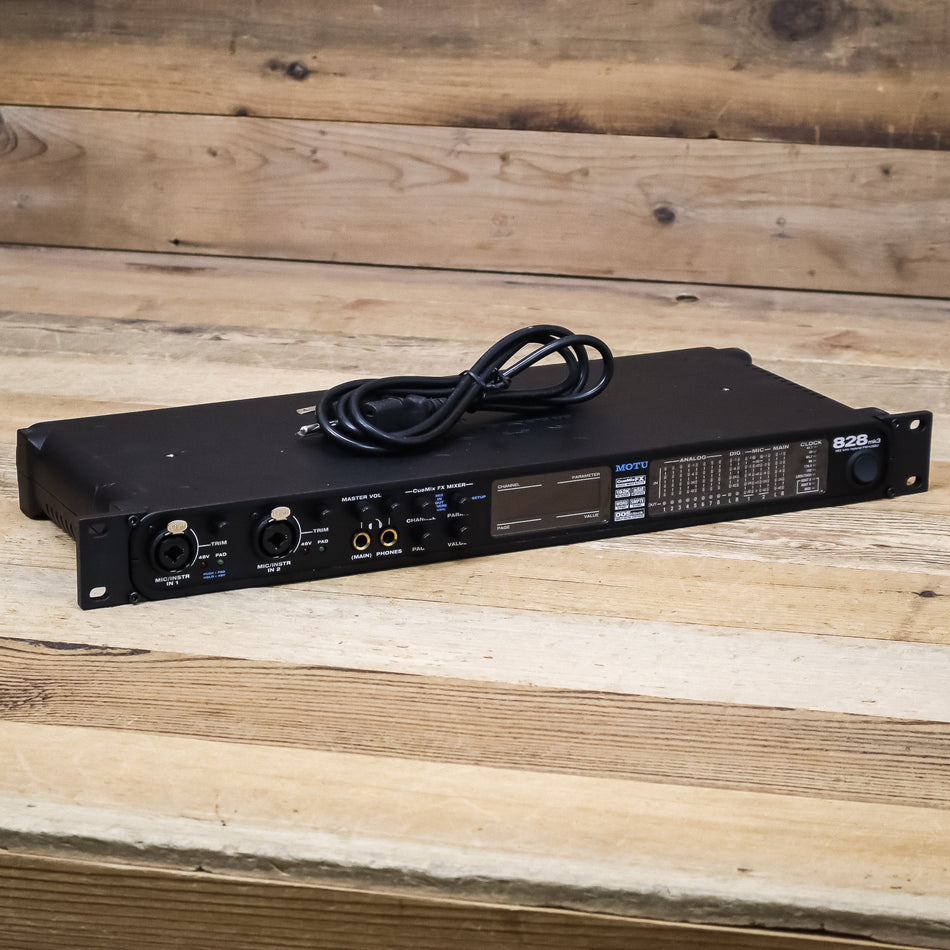 Motu 828 MK3 Hybrid USB/Firewire Audio Interface