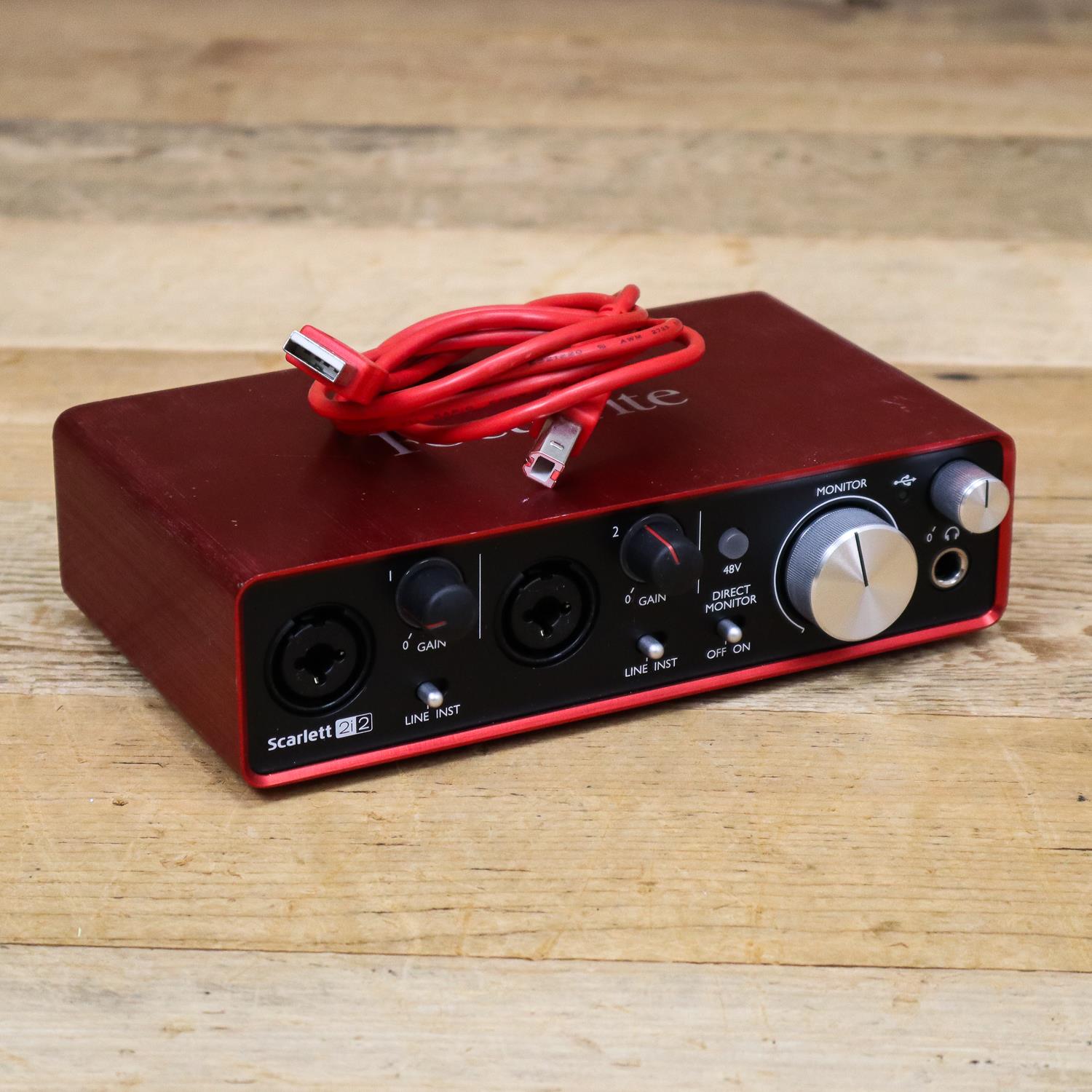 Focusrite Scarlett 2i2 (2nd Gen) USB Audio Interface – Pixel Pro Audio