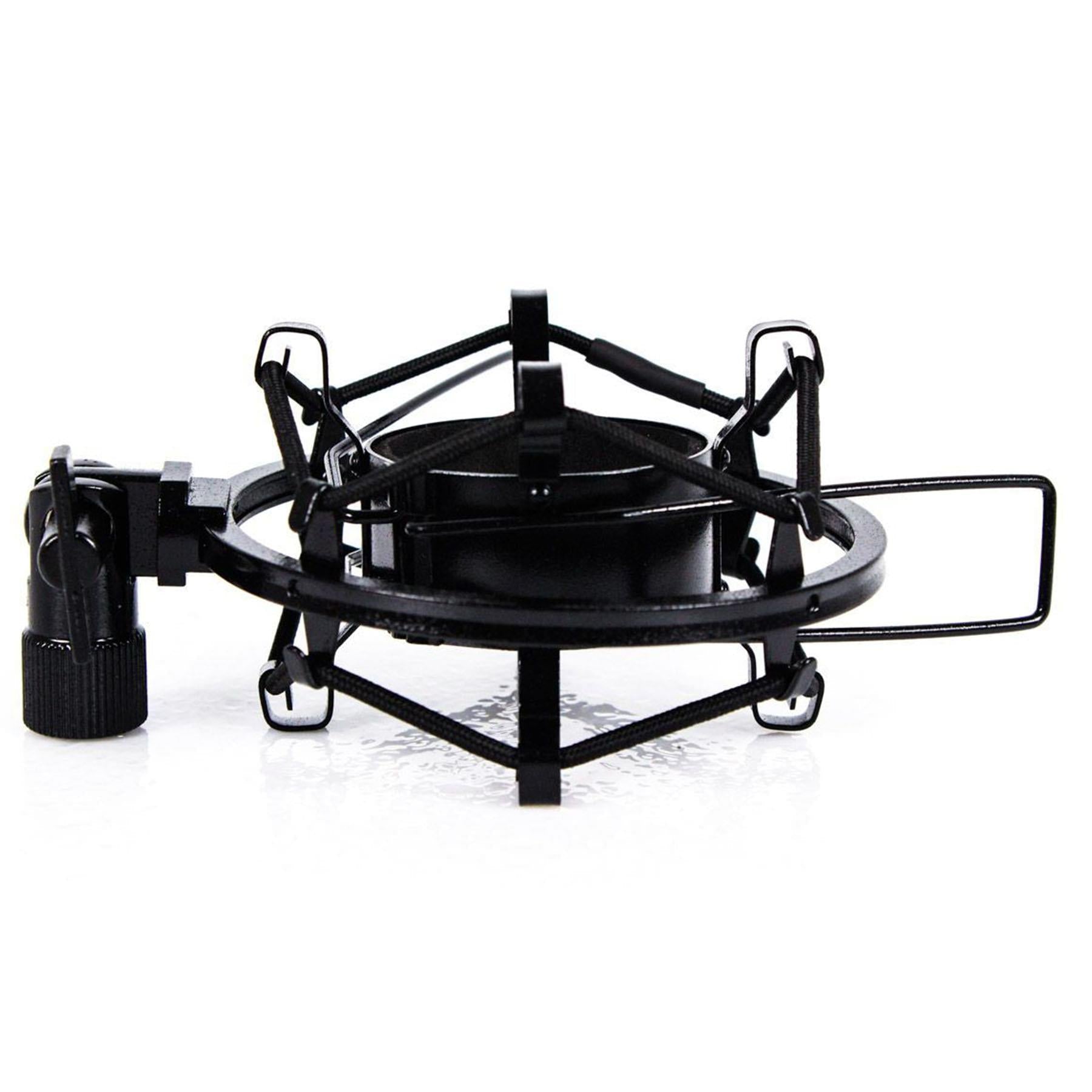 Black Shock Mount fits Sterling Audio ST151, ST155, SP150SMK Microphones