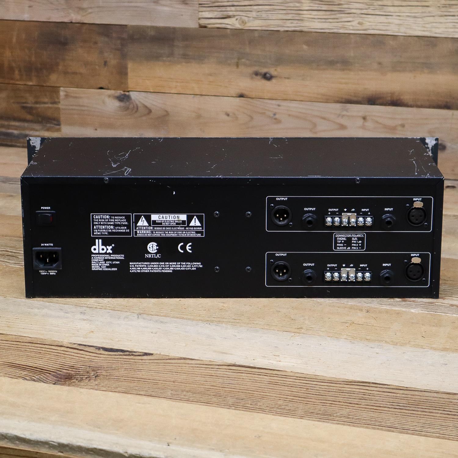 DBX 1231 Stereo 31-Band Equalizer – Pixel Pro Audio