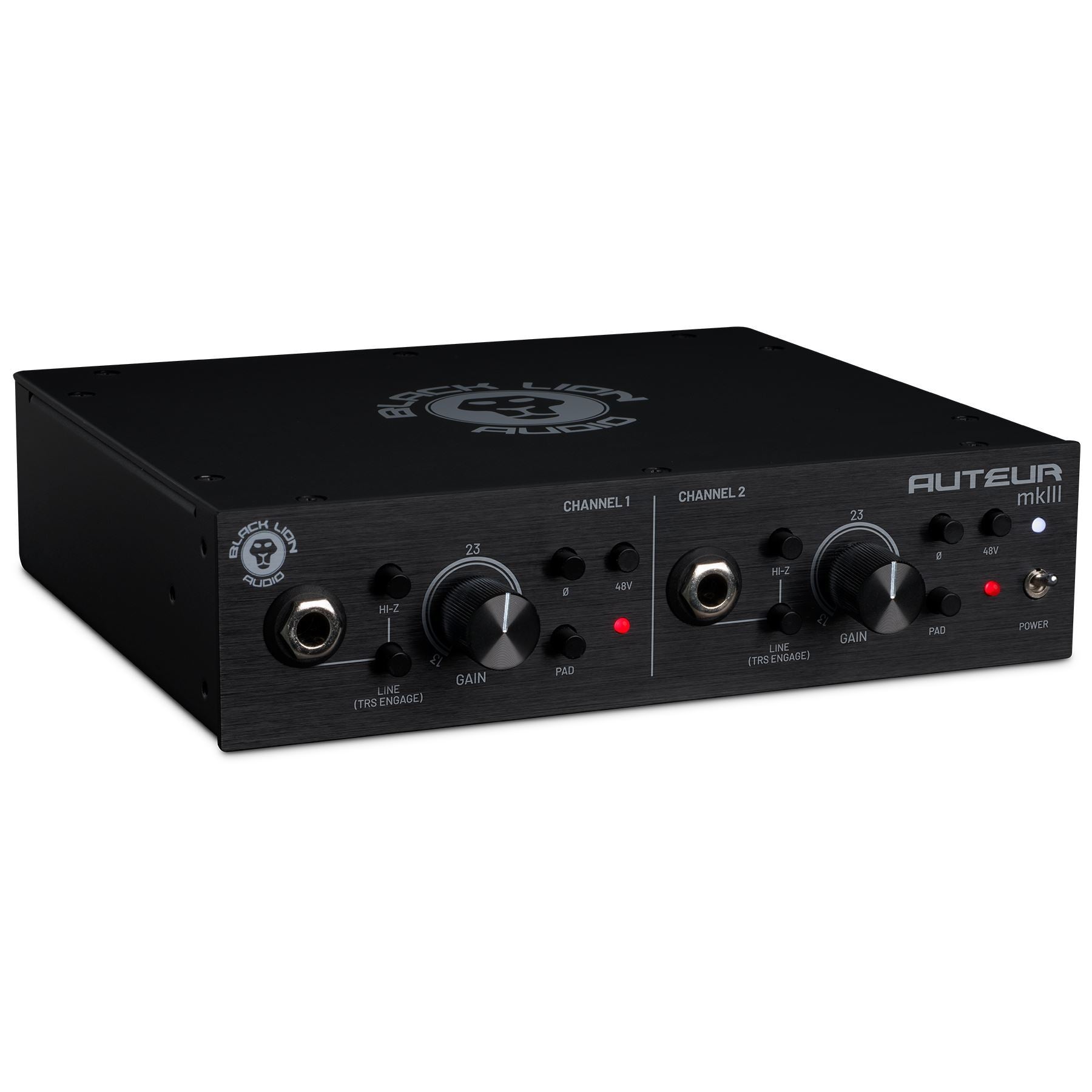 Black Lion Audio Auteur MK3 Preamplifier Bundle with 20-foot XLR Cables