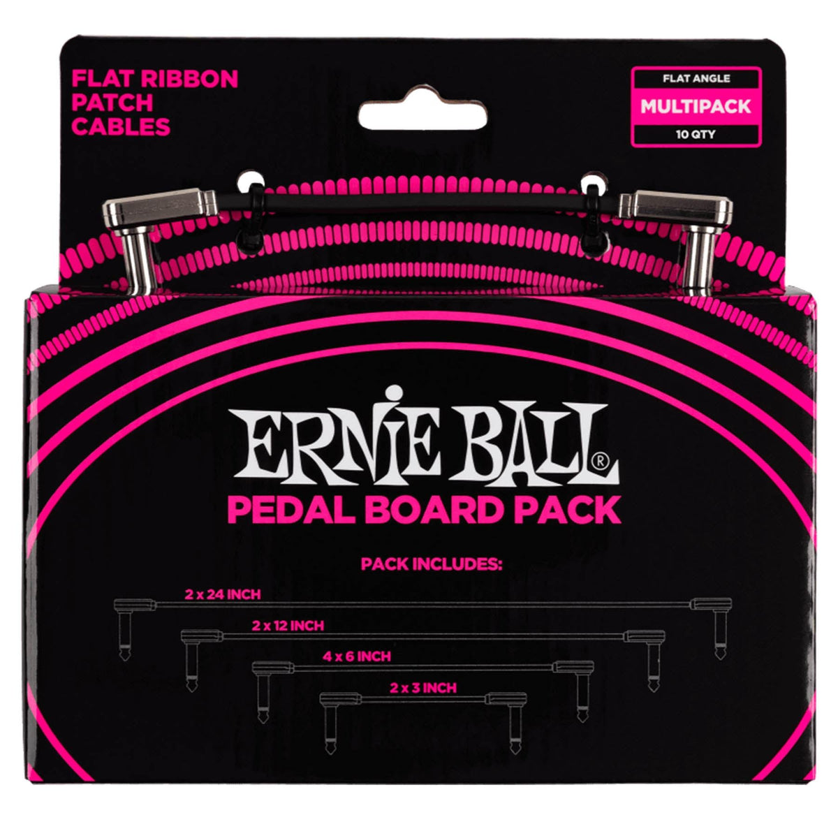 ART ISO-8U Pedalboard Power Supply Bundle with Ernie Ball Pedal Board Multi-Pack