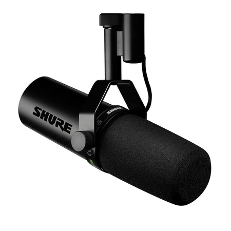 Shure SM7dB Microphone Bundle with On-Stage Desktop Boom Arm with XLR Cable