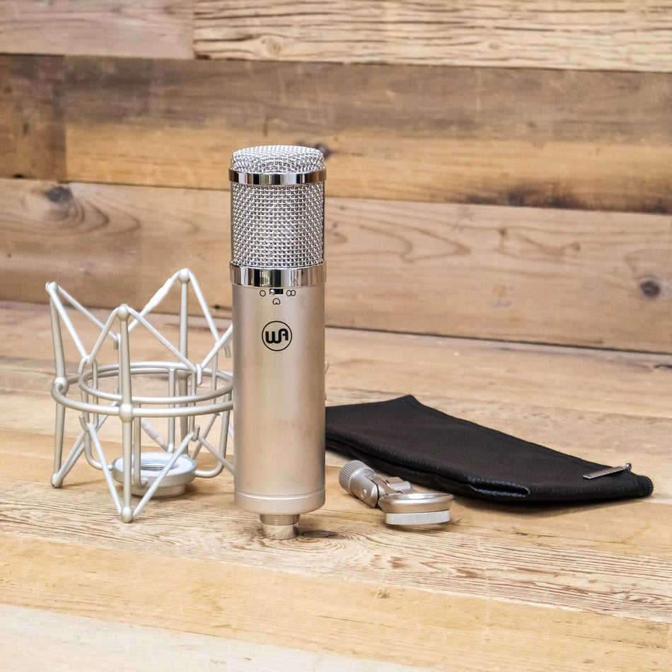 B-Stock Warm Audio WA-47jr Vintage Style Condenser Microphone, Nickel