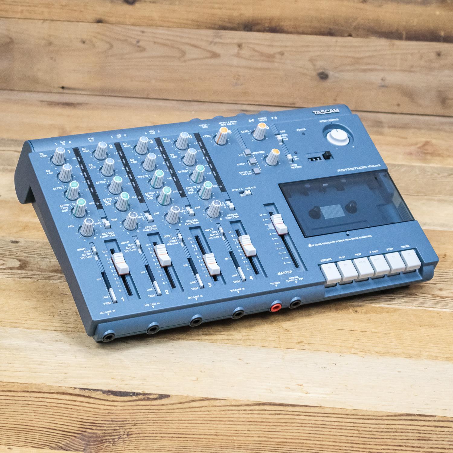 Tascam Portastudio 414 MK2 Analog 4-Track Cassette Tape Recorder 