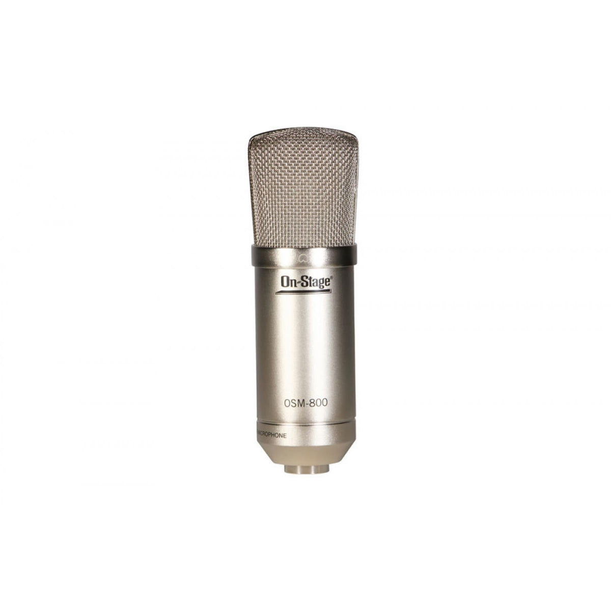 On-Stage AS800 Studio Condenser Microphone bundle with XLR Microphone Cable