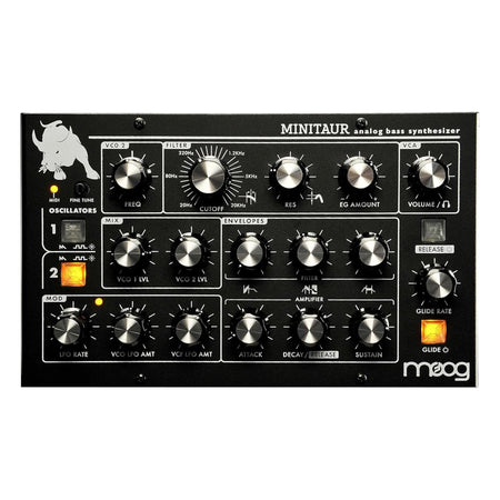 Moog Minitaur Analog Bass Synthesizer Bundle with Stereo 1/4" TRS Cable