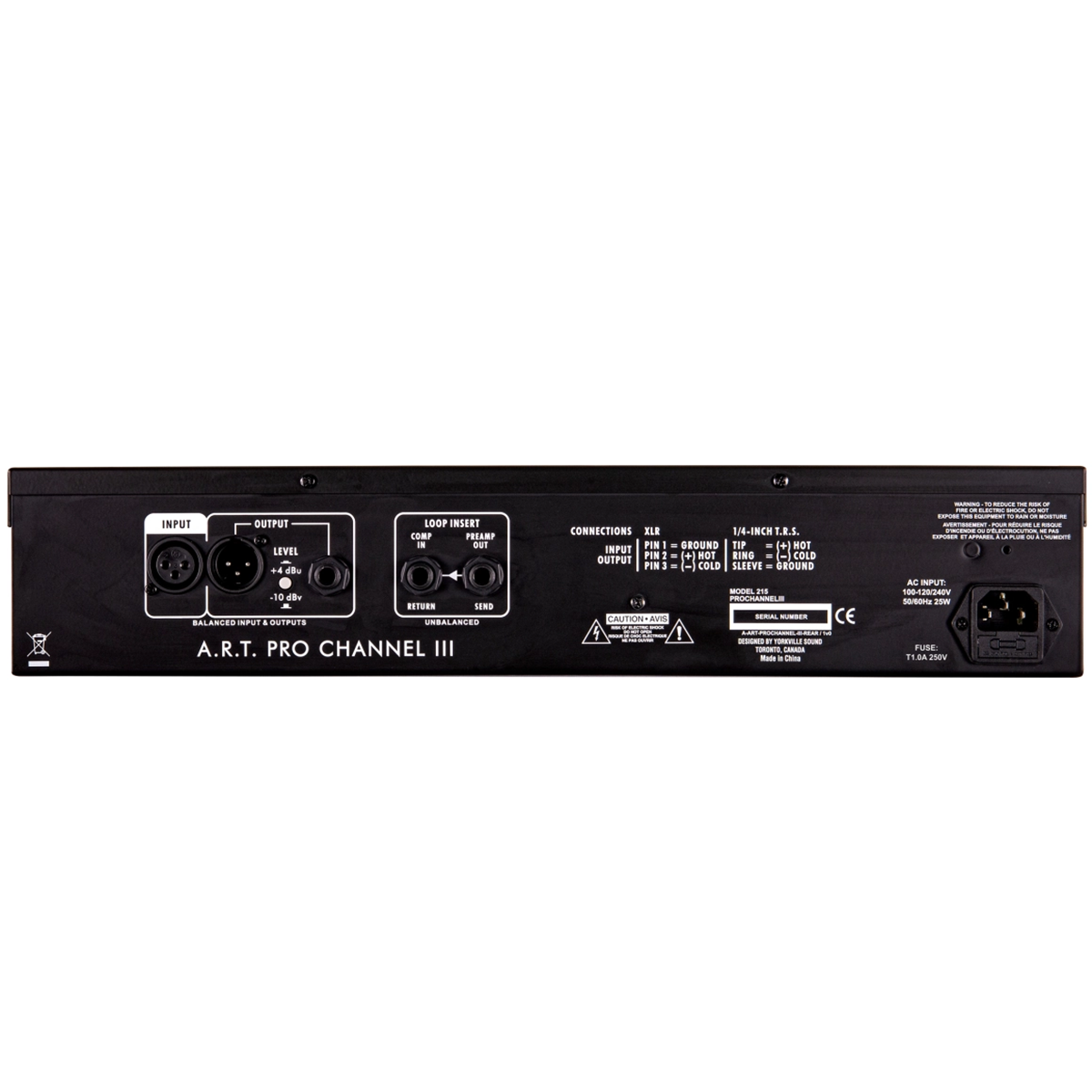 ART Pro Channel III Multivoice Channel Strip Bundle with XLR Cables