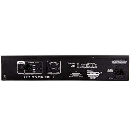 ART Pro Channel III Channel Strip Bundle with Ernie Ball Instrument Cable