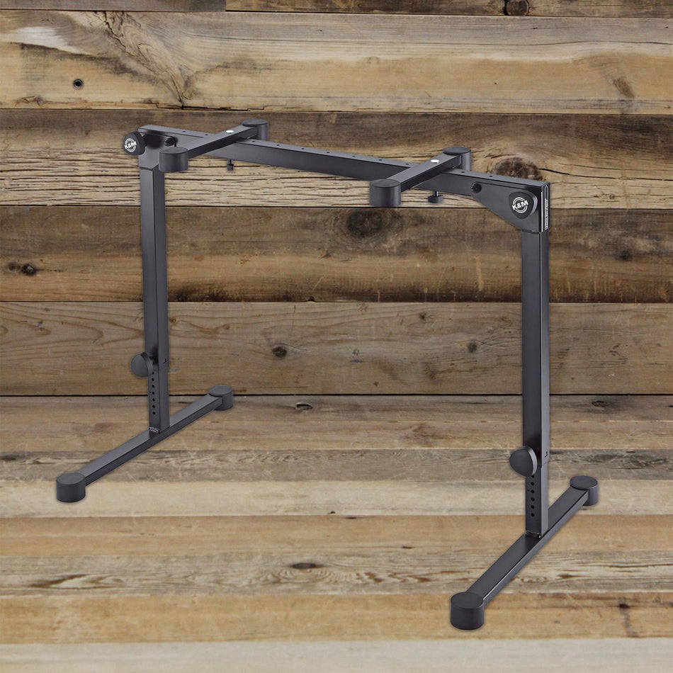 Open Box K&M 18820 Black Omega Pro Table-style Keyboard Stand