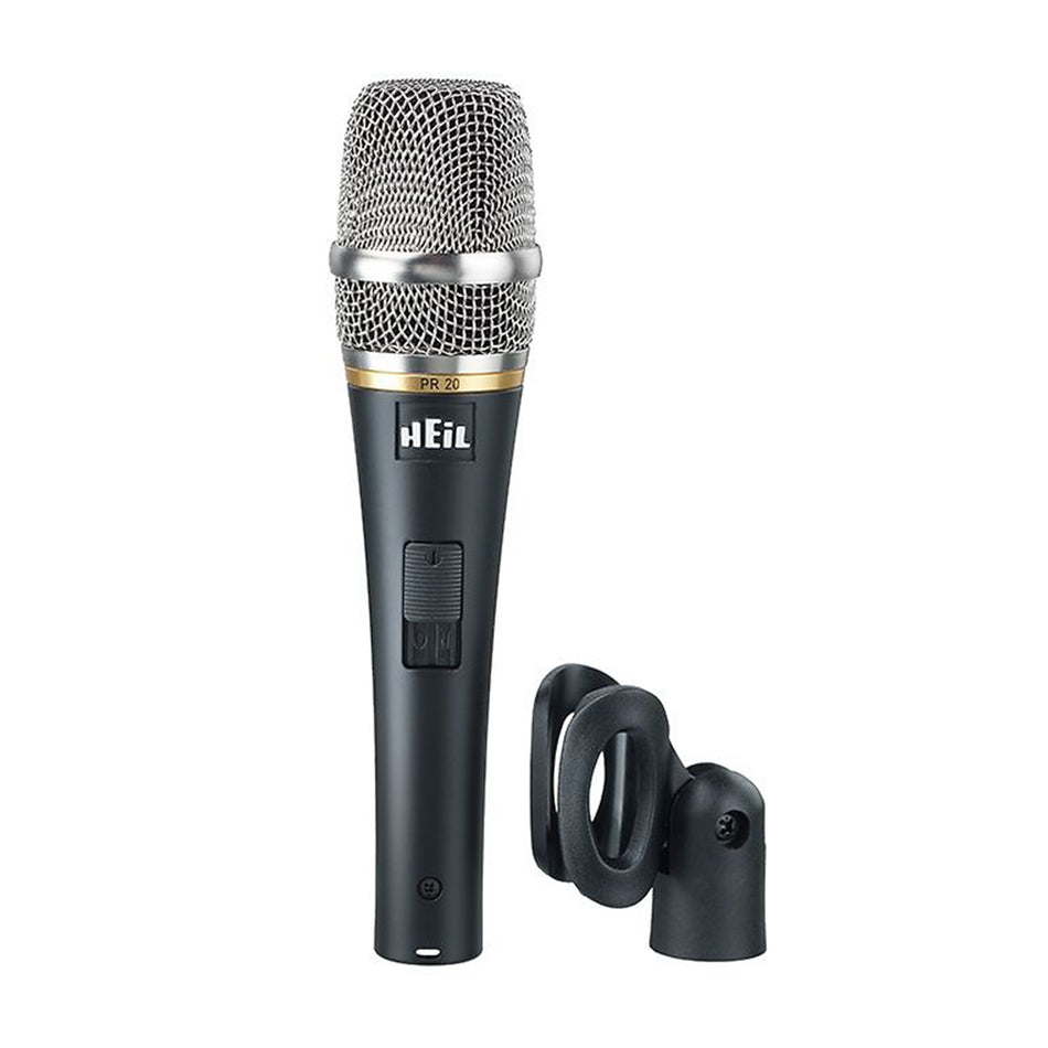 Heil PR 20 SUT Utility Dynamic Handheld Microphone with On/Off Switch