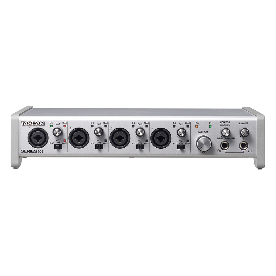 Tascam Series 208i 20-In/8-Out USB Audio/MIDI Interface