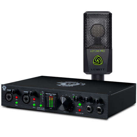 Black Lion Revolution 6x6 Interface Bundle with Lewitt LCT 240 Pro & XLR Cable