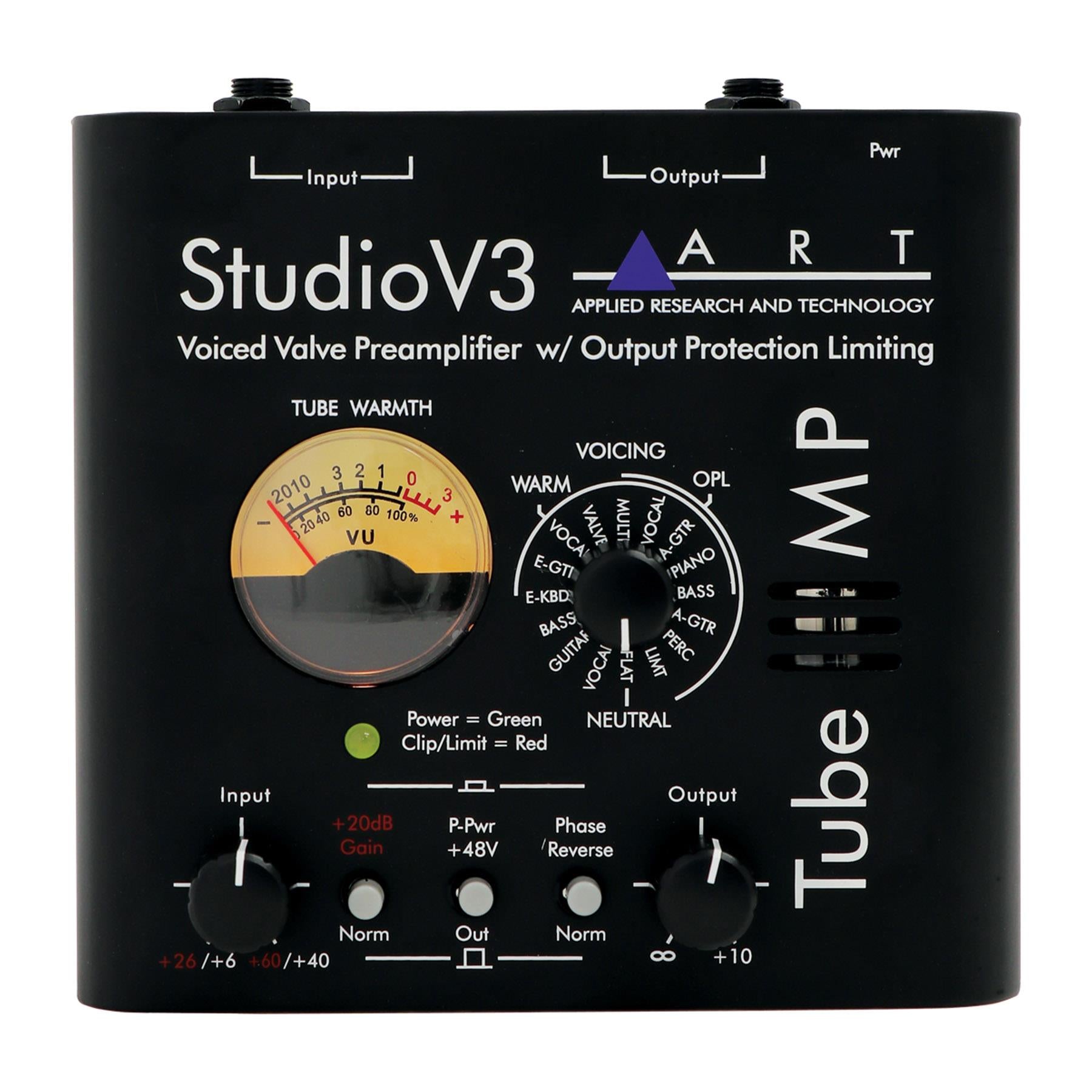 ART Tube MP Studio V3 Mic Preamp - TUBEMP Preamplifier - Pixel Pro