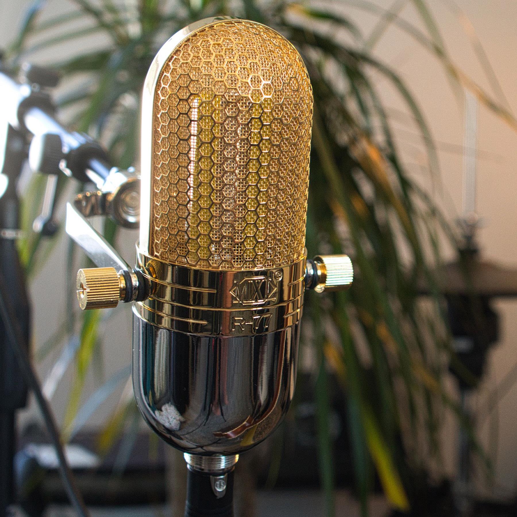 MXL R77 Classic Ribbon Microphone R-77 Figure-8 Mic Studio Vocal