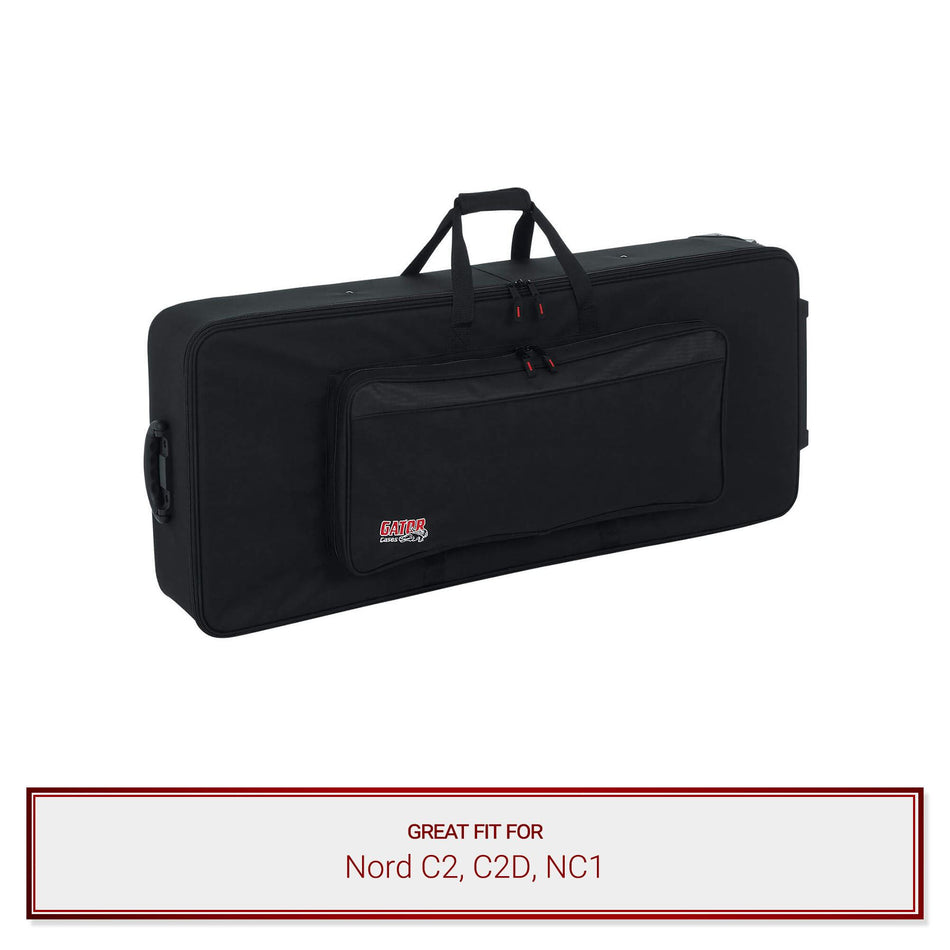 Gator Cases Keyboard Case fits Nord C2, C2D, NC1