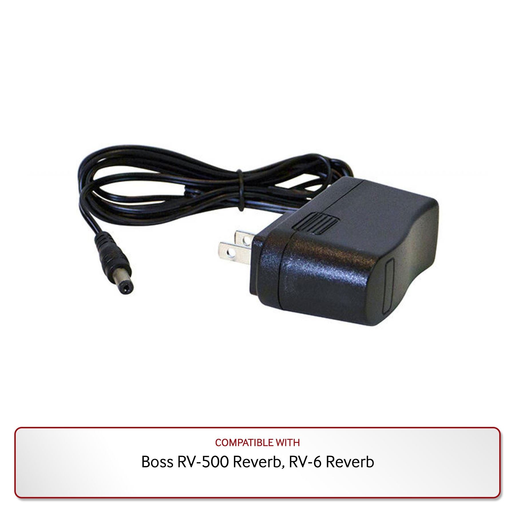 9V Power Supply for Boss RV-500 Reverb, RV-6 Reverb - Pixel Pro Audio