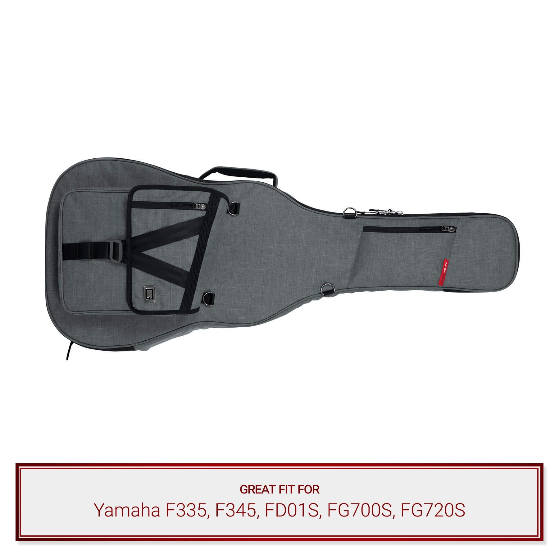 Yamaha f335 store guitar case