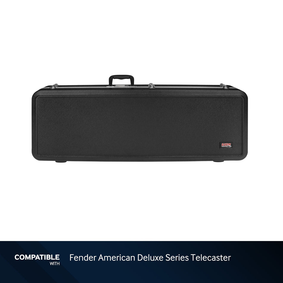 Gator Plastic ABS Case for Fender American Deluxe Series Telecaster Guitars