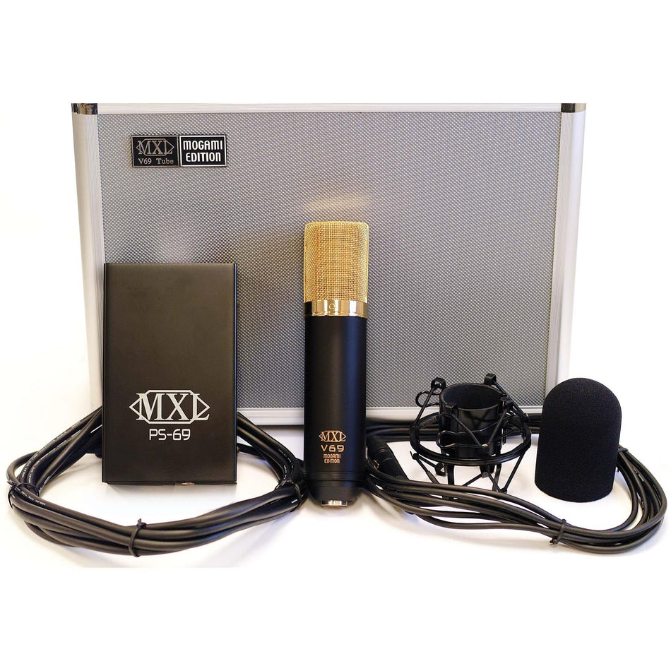 MXL V69M EDT Large-diaphragm Tube Microphone with Mogami Wiring