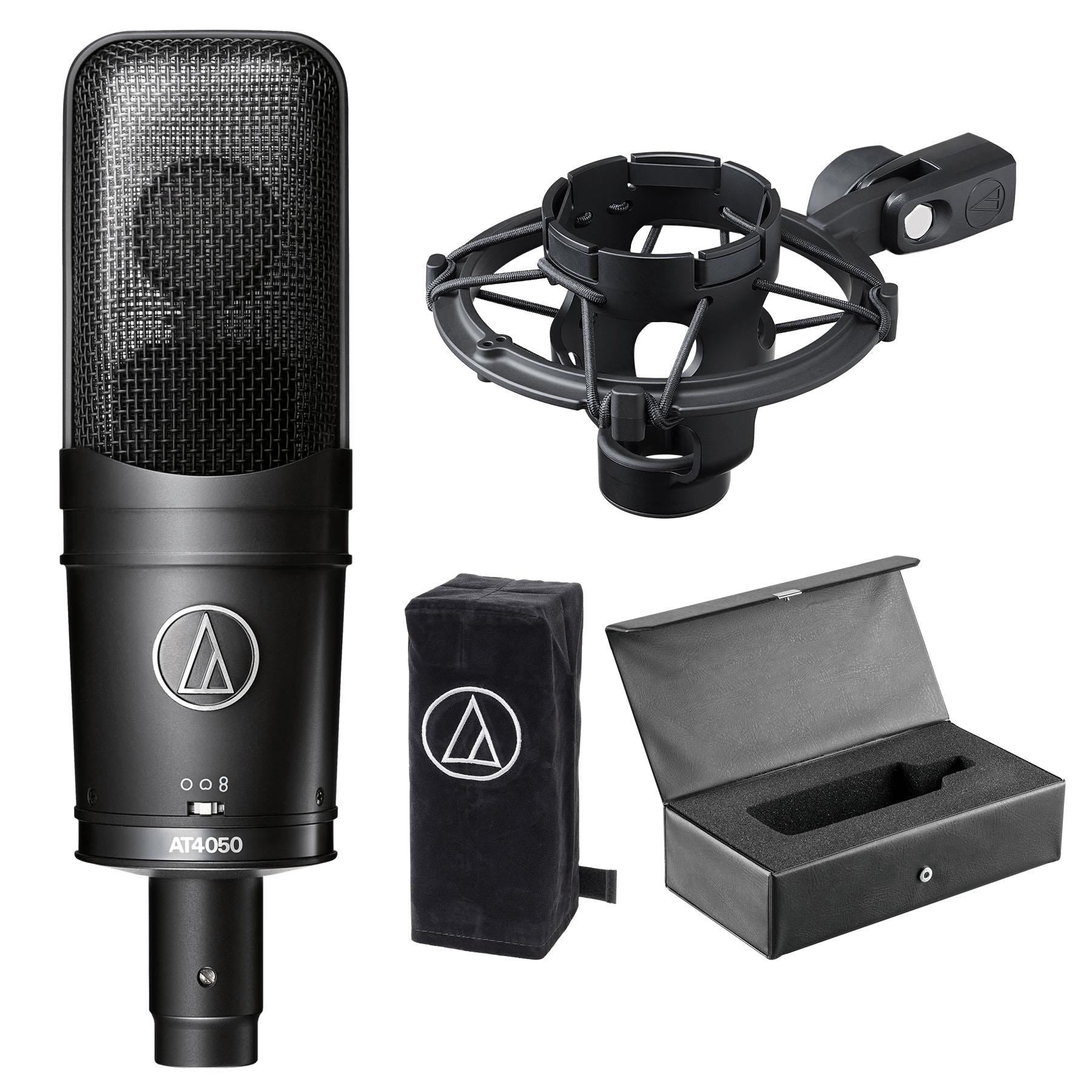Audio-Technica AT4050 Multi-pattern Microphone w/ Shockmount - AT-4050