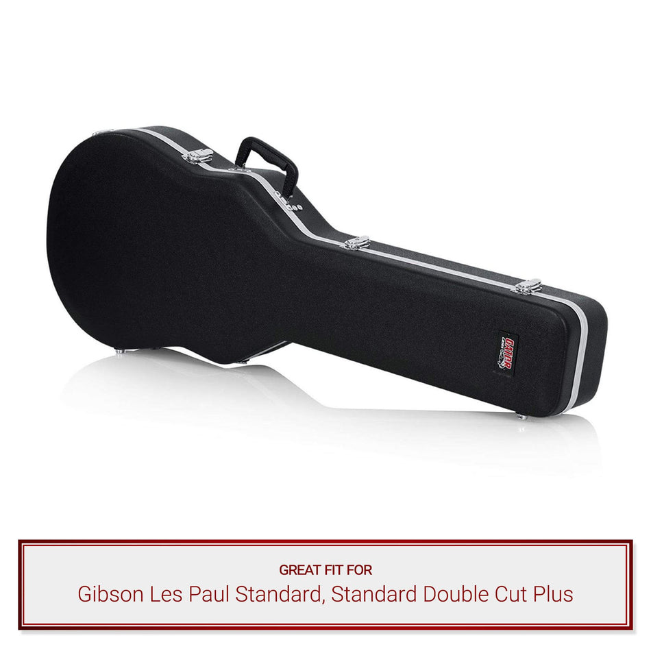 Gator Deluxe Case fits Gibson Les Paul Standard, Standard Double Cut Plus Guitars